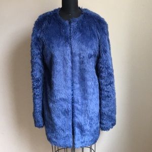 For Love & Lemons faux fur coat